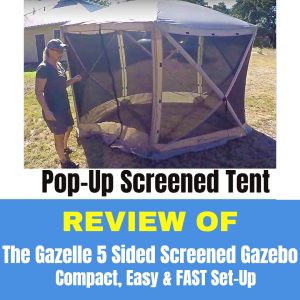 Gazelle Popup Screened Tent